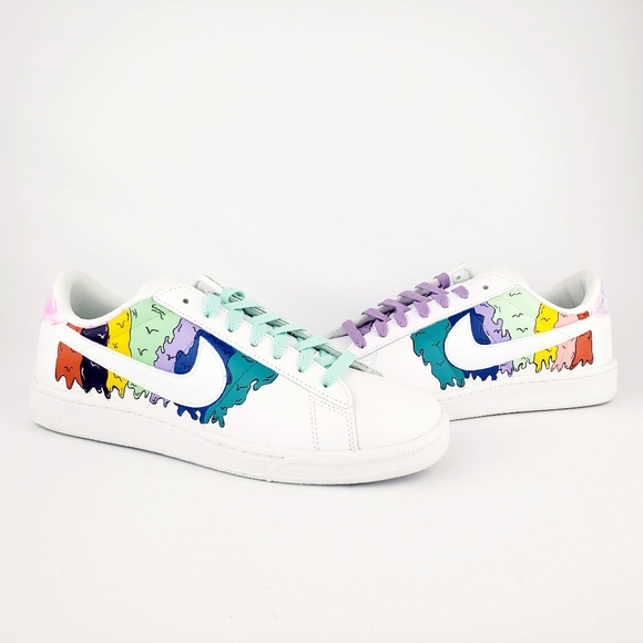 Nike Shoes - Nike Customs 'Colorful Drip'